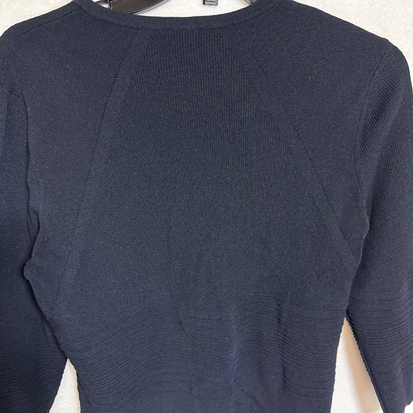 Jones New York Country Essentials Women S Jacket Raglan Sleeve Full Zip Crochet - Picture 7 of 7